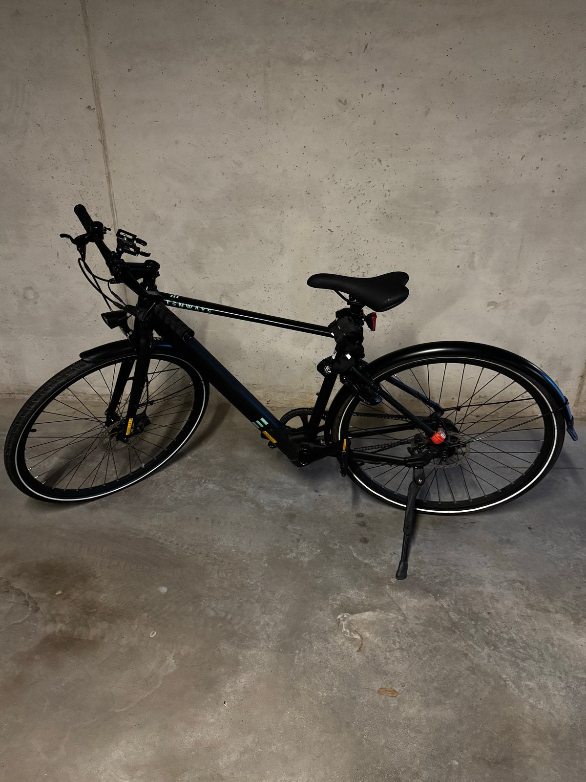 Tenways CGO600 E-bike, Fietsen en Brommers, Elektrische fietsen, Gebruikt, 51 tot 55 cm, 50 km per accu of meer, Ophalen