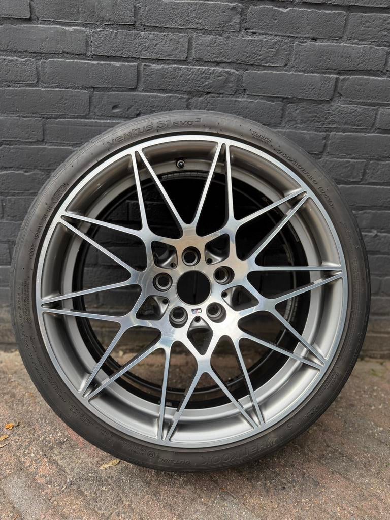 Originele BMW M3 & M4 Competition 666m 20inch wielenset, Auto-onderdelen, Banden en Velgen, Ophalen, Gebruikt, 285 mm, Banden en Velgen
