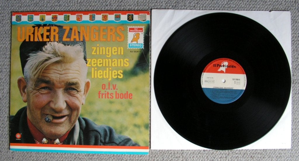 Urker Zangers o.l.v. Frits Bode – Zingen Zeemansliedjes ZGAN, LP, Ophalen of Verzenden, Zo goed als nieuw, Levenslied of Smartlap