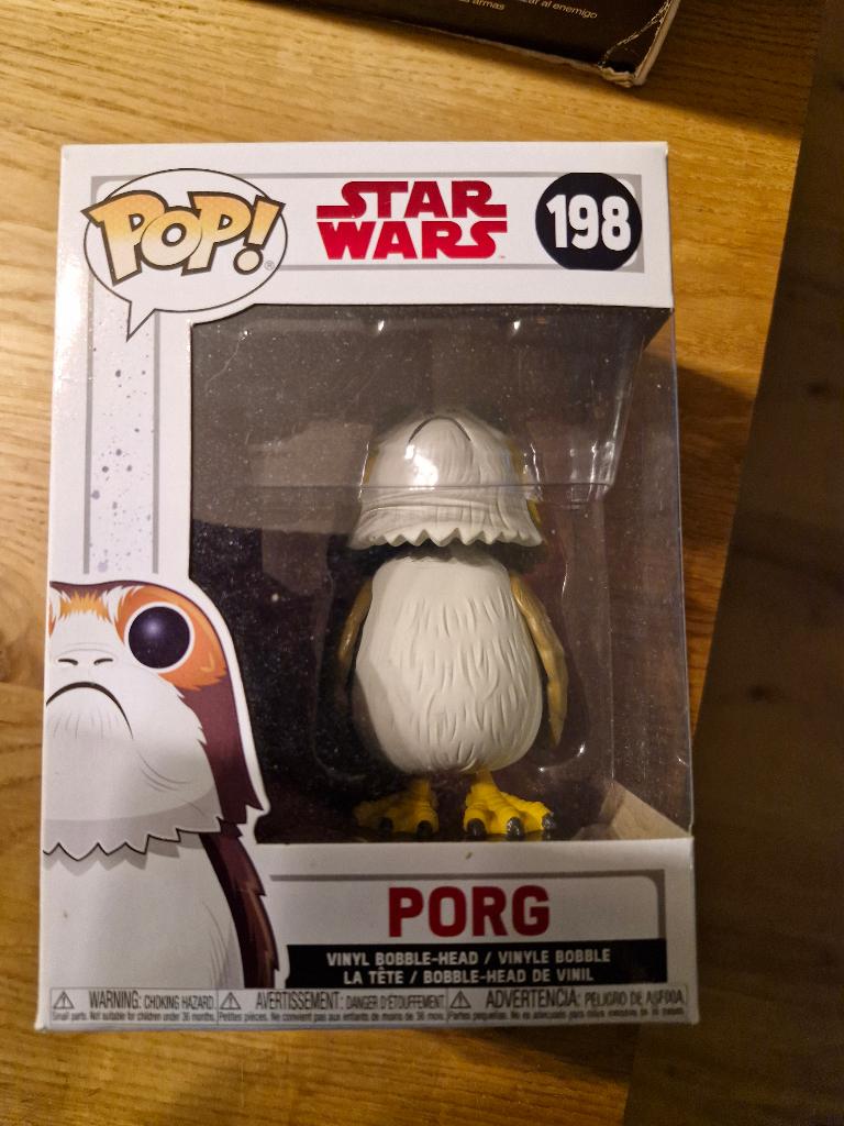 Funkopop Porg, Ophalen of Verzenden, Zo goed als nieuw