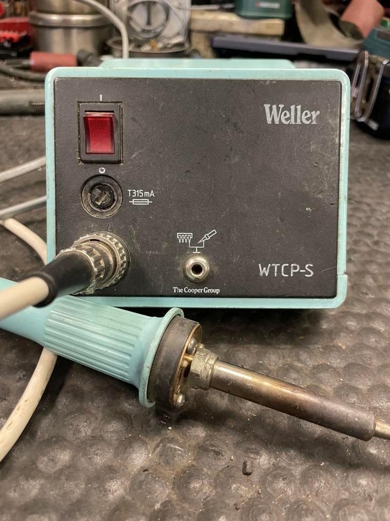 Weller WTCP-S soldeerstation magnastat, Ophalen of Verzenden, Zo goed als nieuw