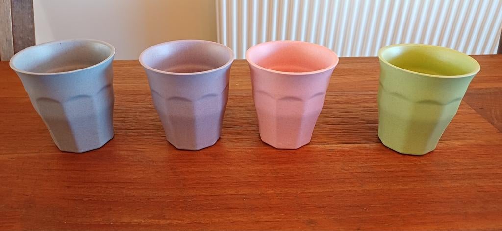 Melamine bekertjes 7.5cm in pastelkleurtjes, Ophalen of Verzenden, Overige typen