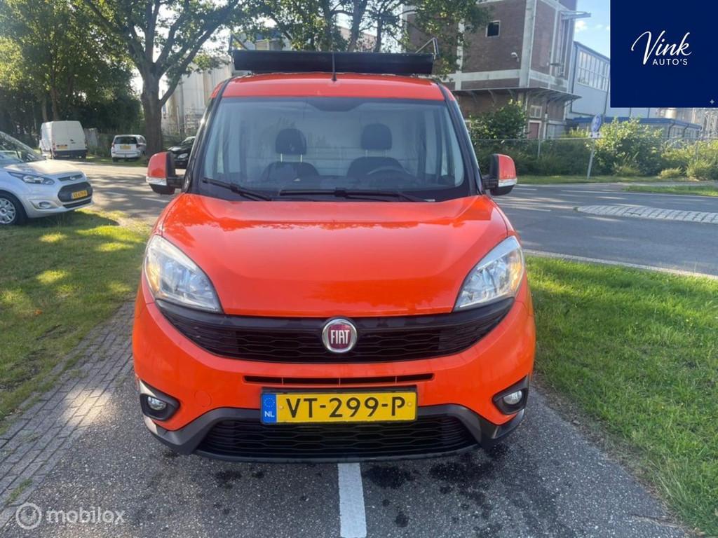 Fiat Doblò Cargo 1.3 MJ L1H1 SX | 90 PK | Airco | 2x Schuif, Euro 5, Stof, Gebruikt, 4 stoelen