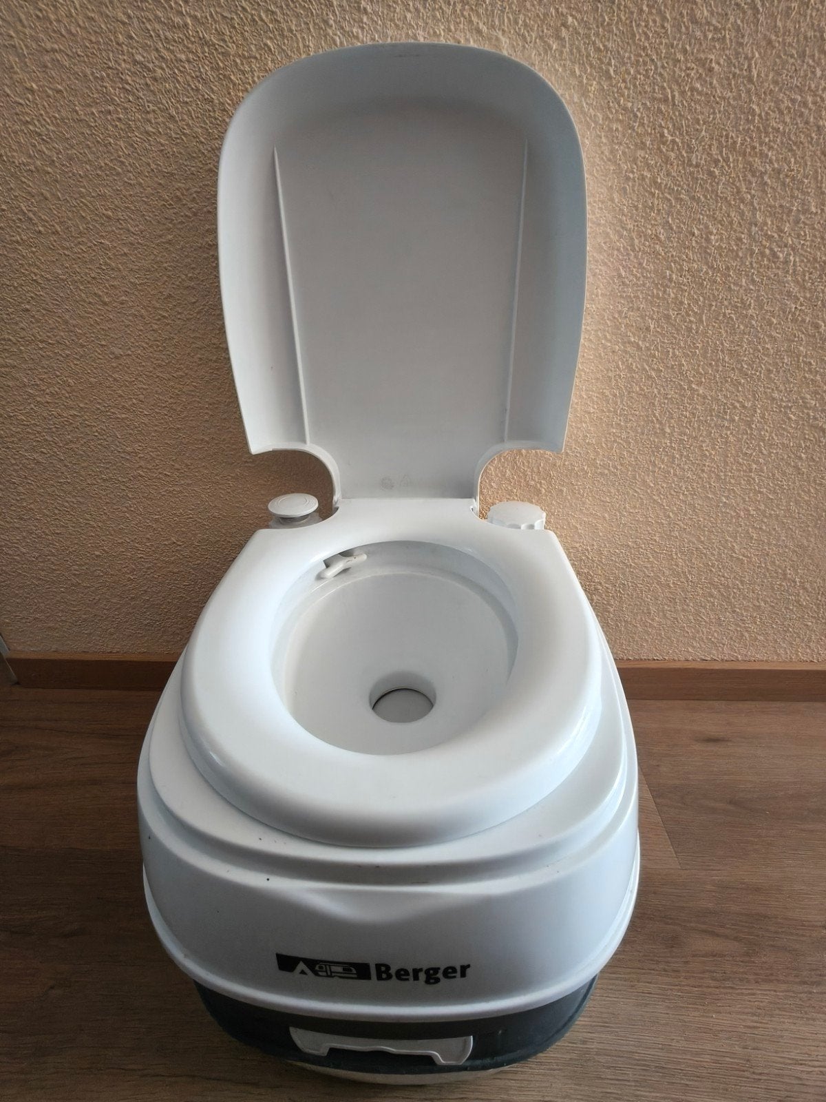Enders  mobiel toilet, Ophalen, Gebruikt