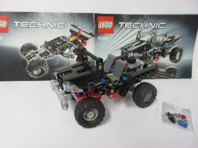 8066 Lego Technic Off-Roader met bouwtekeningen, Lego, Compleet, Ophalen of Verzenden, Zo goed als nieuw