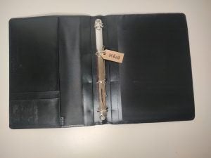 K618 - VAN DER SPEK agenda organizer A4 / schrijfmap, 2e hands, Ophalen of Verzenden, Zo goed als nieuw, Van der Spek