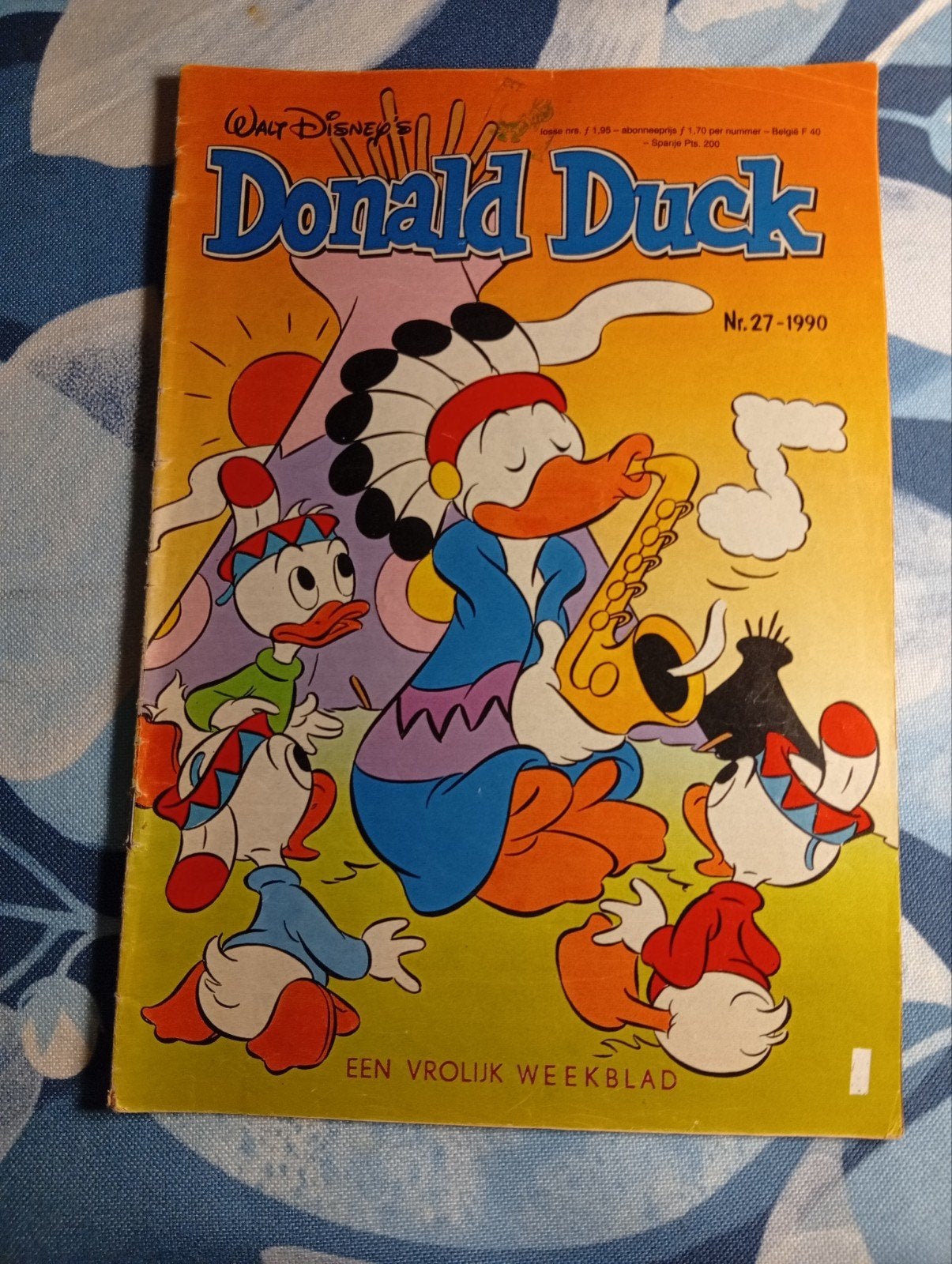 Donald Duck Nr. 27 - 1990 - Een vrolijk weekblad, Boeken, Eén stripboek, Ophalen of Verzenden, Gelezen, Walt Disney