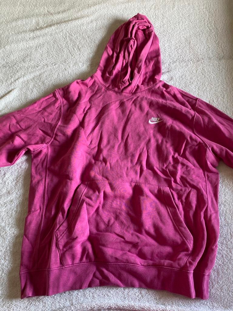 Nike Hoodie Roze Maat M, Ophalen of Verzenden, Gedragen, Maat 48/50 (M), Roze