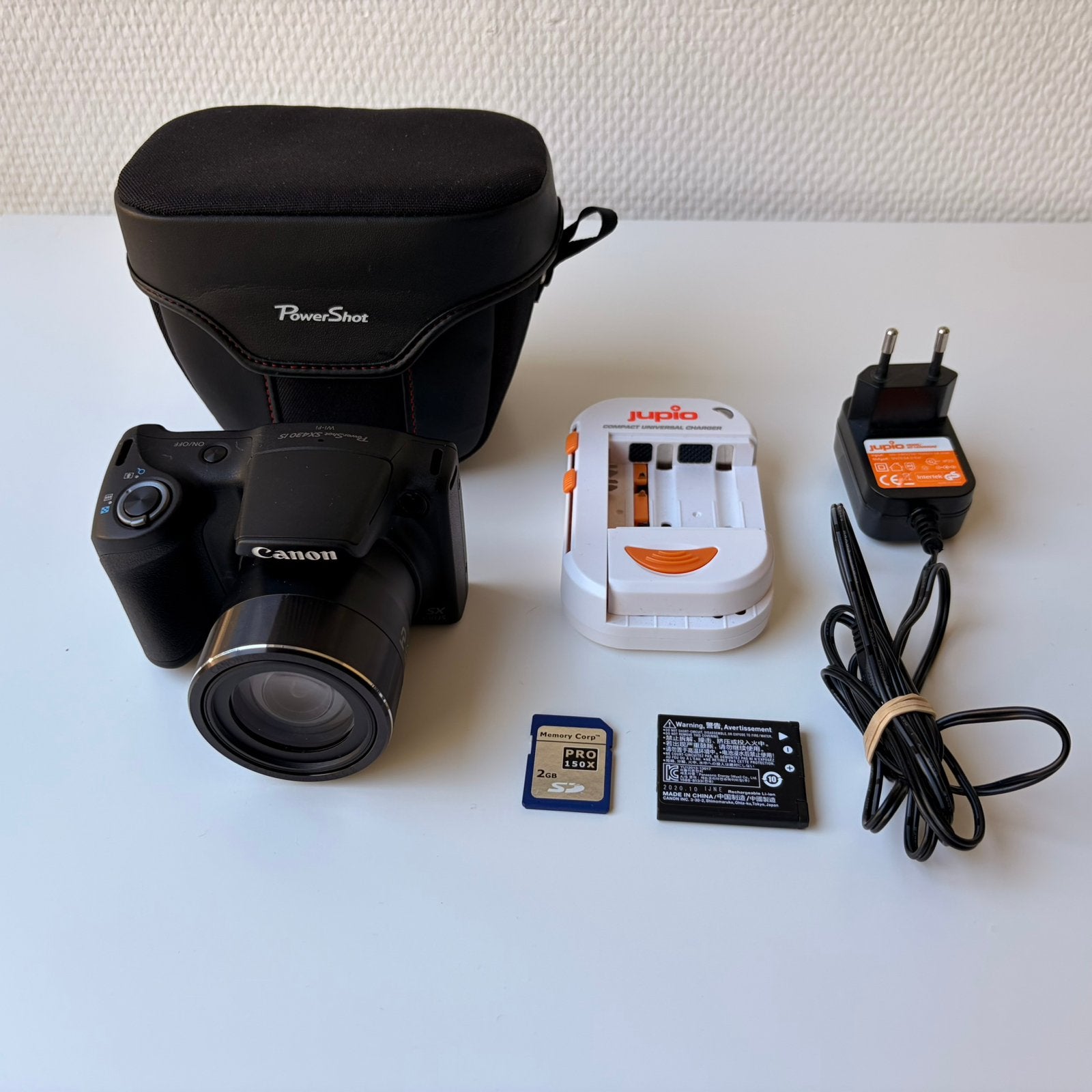 Canon PowerShot SX430 IS WiFi 45x Optische Zoom 20MP, Verzenden, Zo goed als nieuw, Fuji, Geen optische zoom