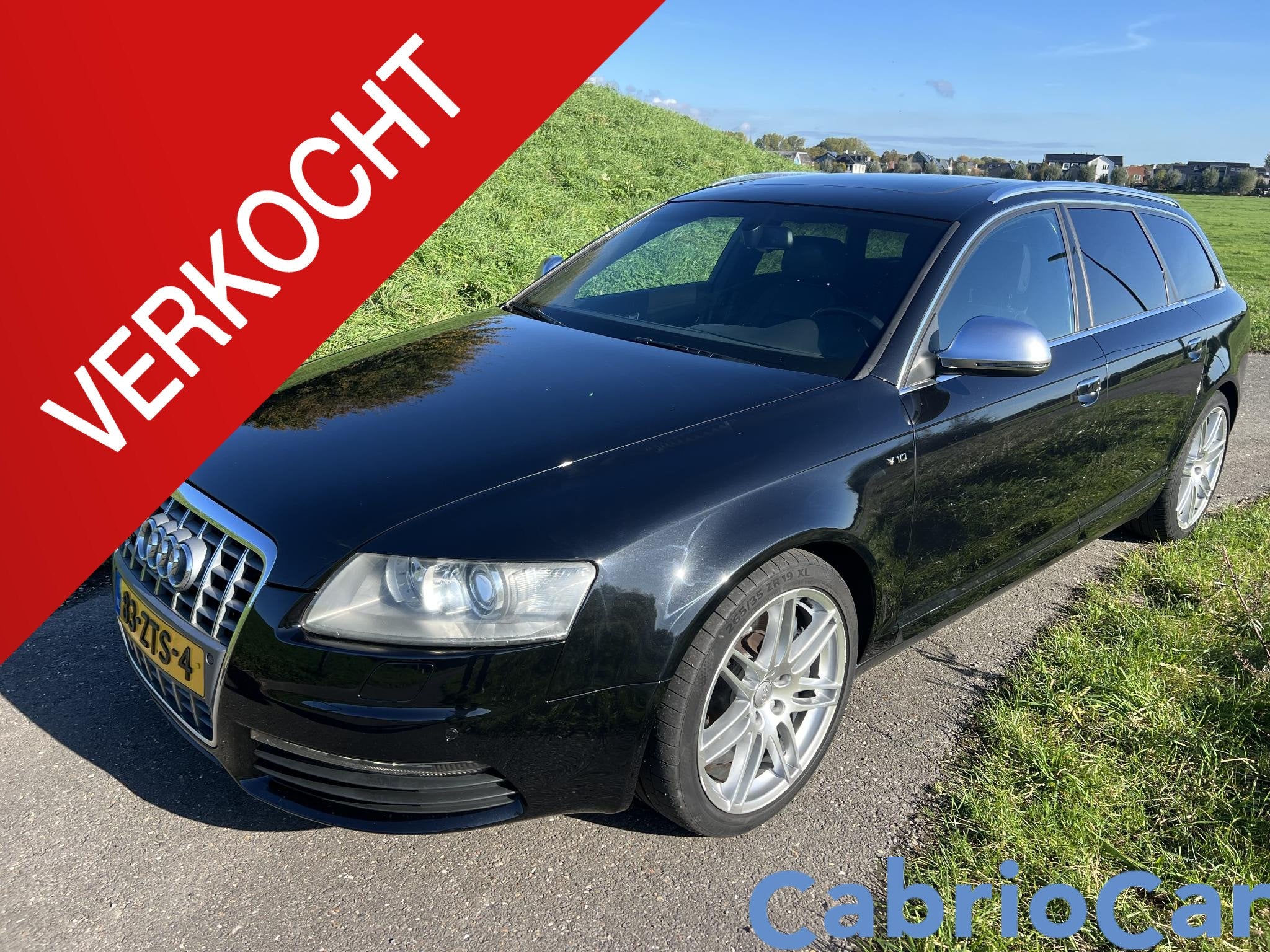 Audi A6 Avant 5.2 FSI S6 Pro Line Motor pas 50000km, Auto's, Audi, Automaat, 435 pk, Gebruikt, Zwart