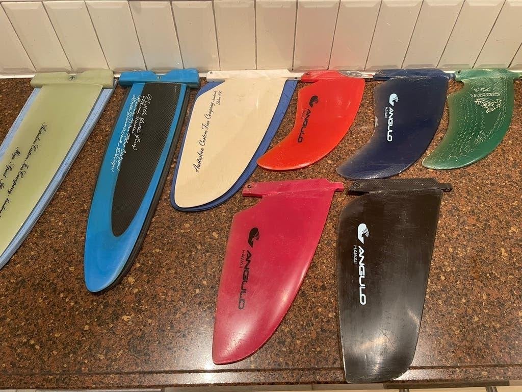 Diverse Slalom- en Wave vinnen (powerbox + U.S. vin systeem), Ophalen of Verzenden, Gebruikt, Overige merken, Overige typen