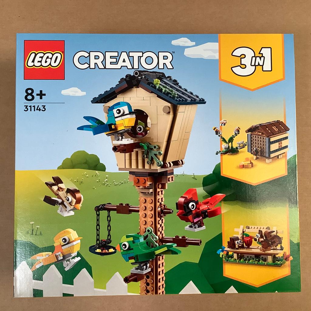 Nieuw: LEGO Creator 3-in-1 Vogelhuisje 31143, Ophalen, Lego, Nieuw, Ongeopend/sealed