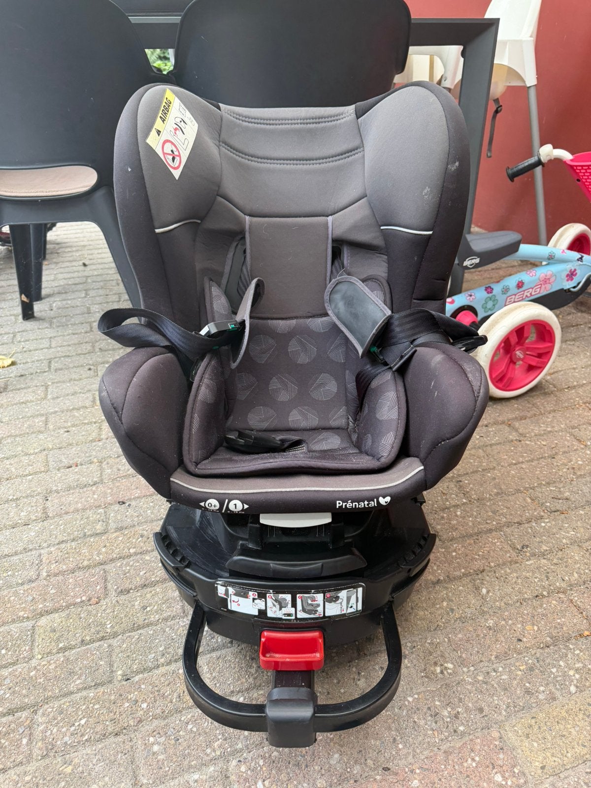 Prenatal autostoel, Kinderen en Baby's, Autostoeltjes, Gebruikt, 9 t/m 18 kg, Isofix, Ophalen