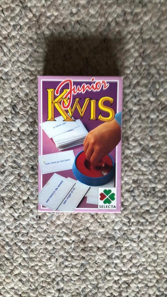 Junior Kwis - Educatief Spel voor Kinderen, Een of twee spelers, Ophalen of Verzenden, Gebruikt
