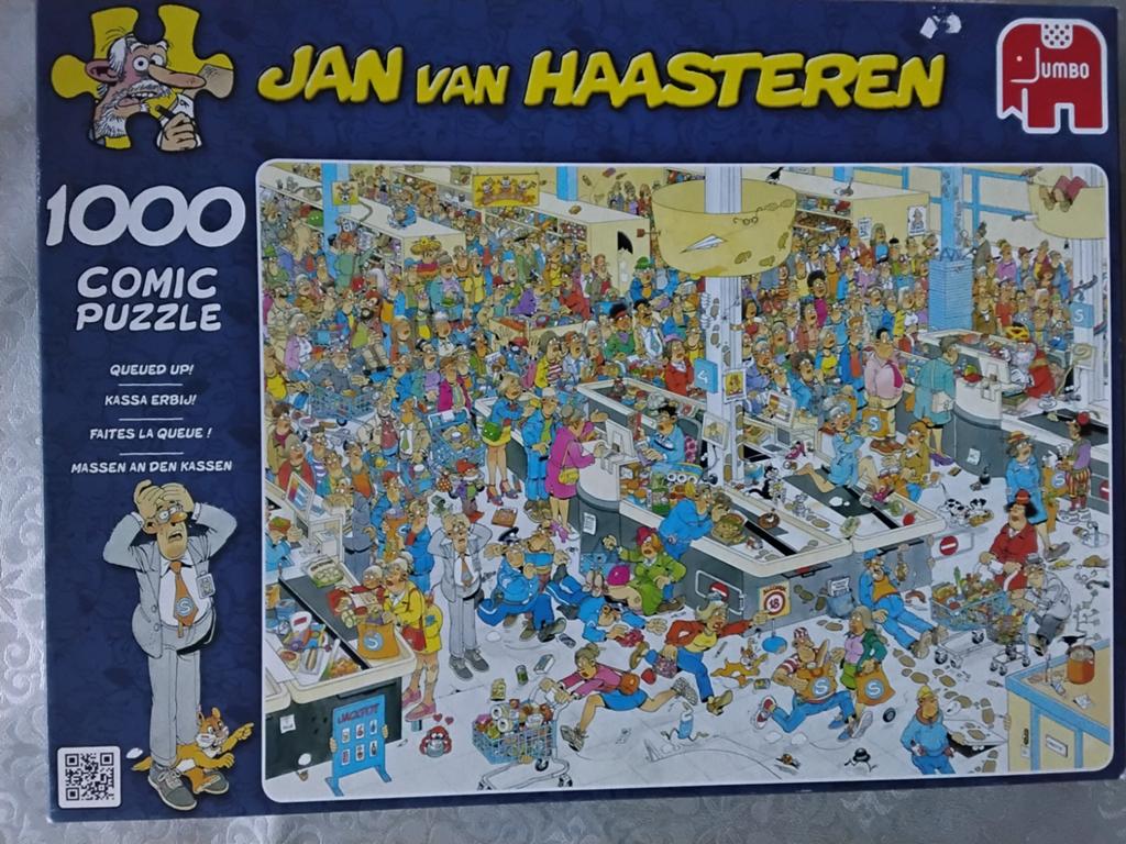 Jan van haasteren puzzel, Ophalen of Verzenden, 500 t/m 1500 stukjes, Zo goed als nieuw