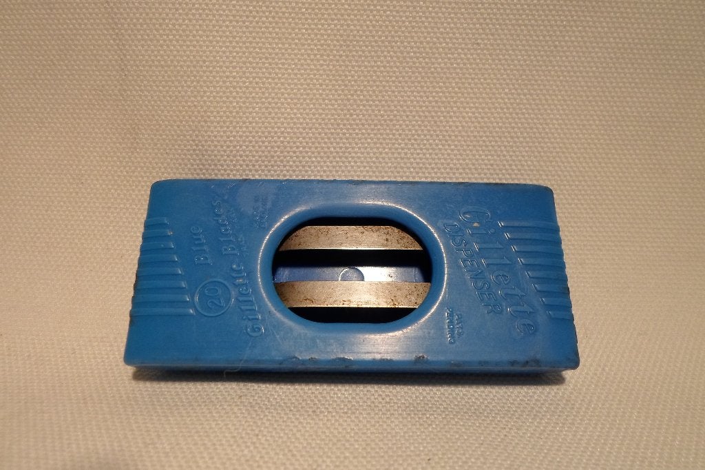 Vintage Gillette Dispenser, Ophalen of Verzenden, Gebruikt, Gehele gezicht, Overige typen