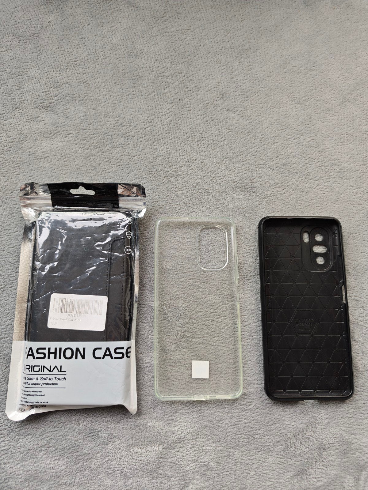 Xiaomi Poco F3 flip case en transparant silicone case Nieuw, Ophalen of Verzenden
