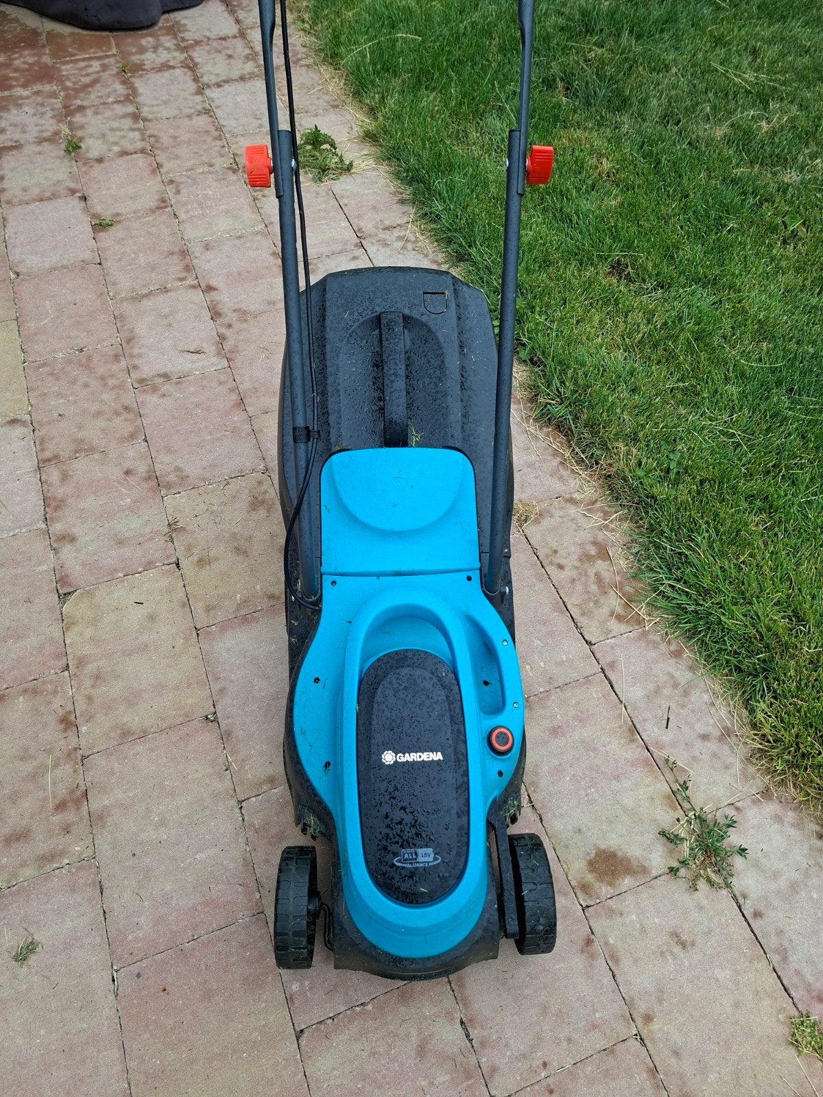 Gardena Accugrasmaaier (excl. accu en lader), Ophalen, Cirkelmaaier, Gebruikt, Accu-grasmaaier