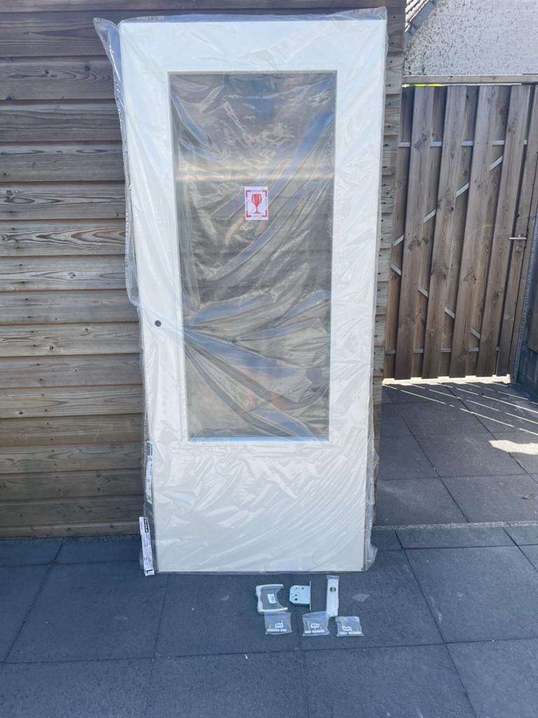 Opdek deurn nieuw incl hang en sluitwerk, 80 tot 100 cm, Binnendeur, Nieuw, Ophalen of Verzenden