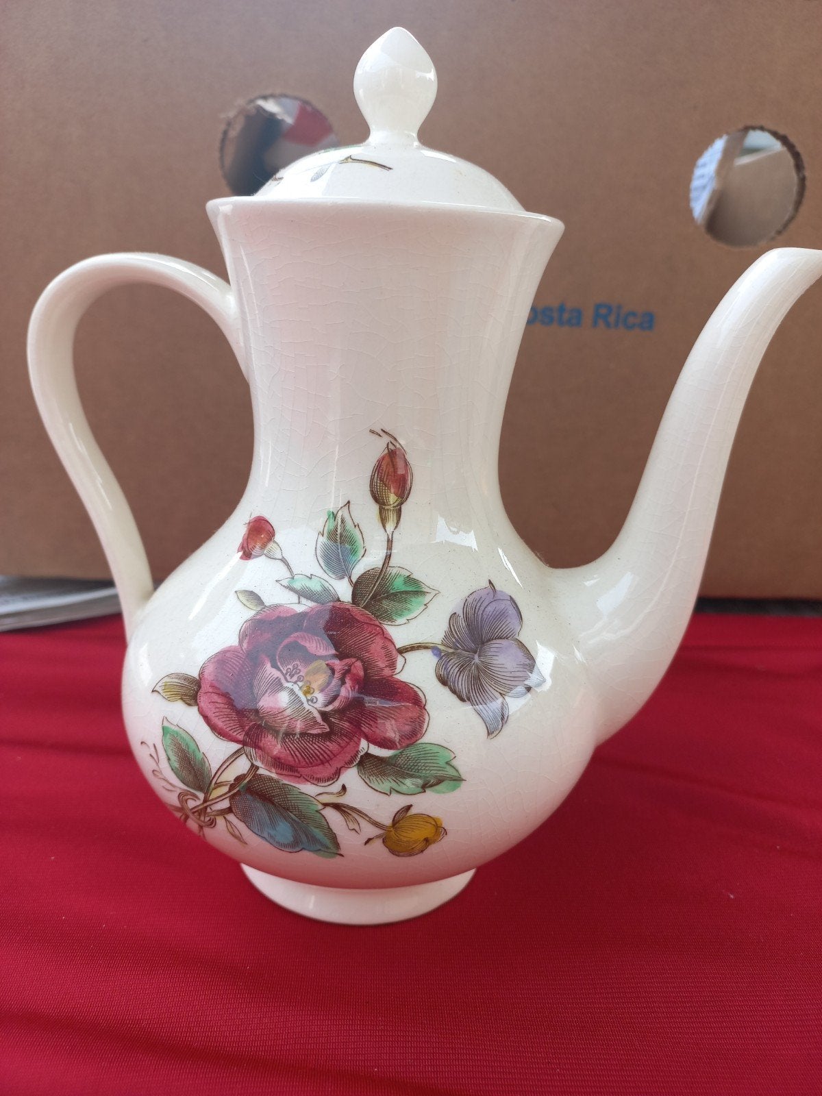 Villeroy & Boch theepot "Bouquet" in prima staat, Antiek en Kunst, Ophalen of Verzenden