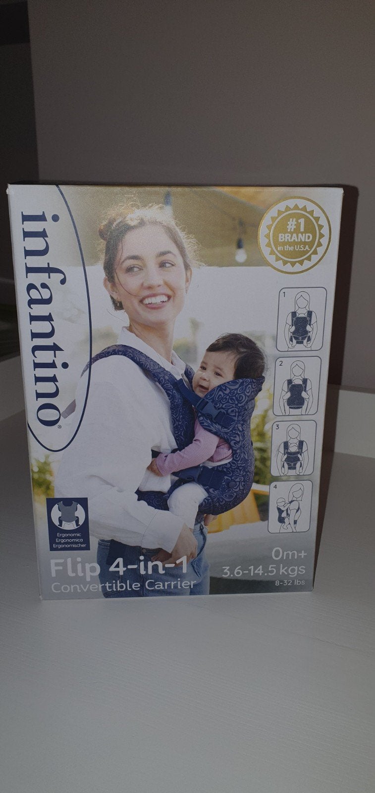 Draagzak 4-in-1 infantino, Kinderen en Baby's, Ophalen of Verzenden, Nieuw, Draagzak, Overige merken