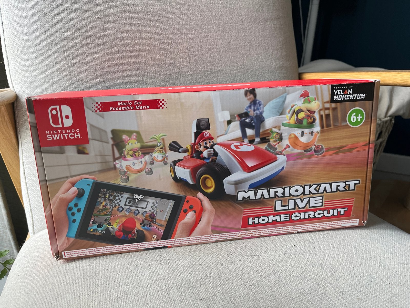 Nintendo Switch Mario Kart Live Home Circuit Mario Set, Ophalen of Verzenden, Zo goed als nieuw