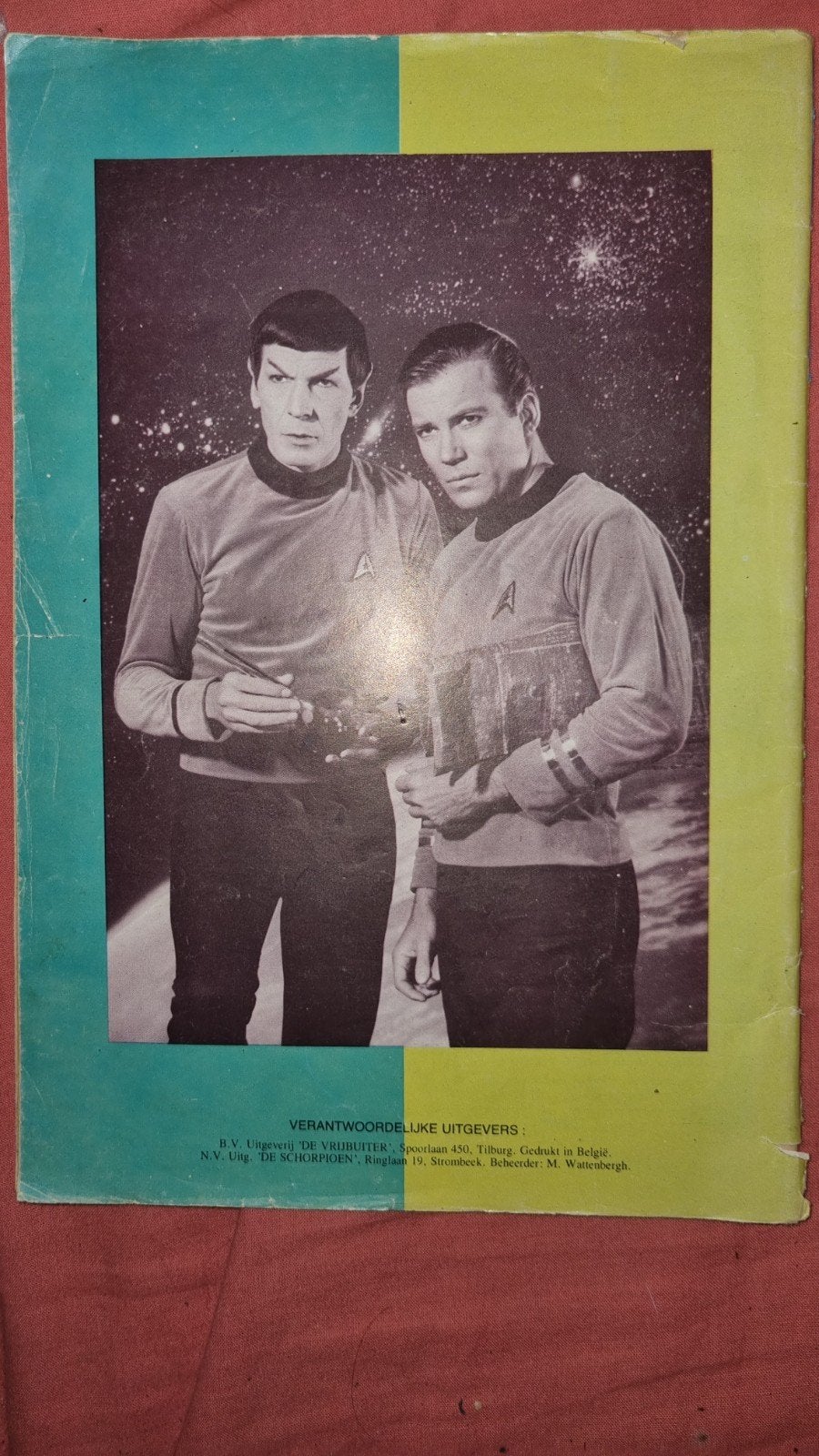 Star Trek stripboek met Spock en Kirk, Boeken, Strips | Comics, Ophalen of Verzenden, Gelezen, Onbekend