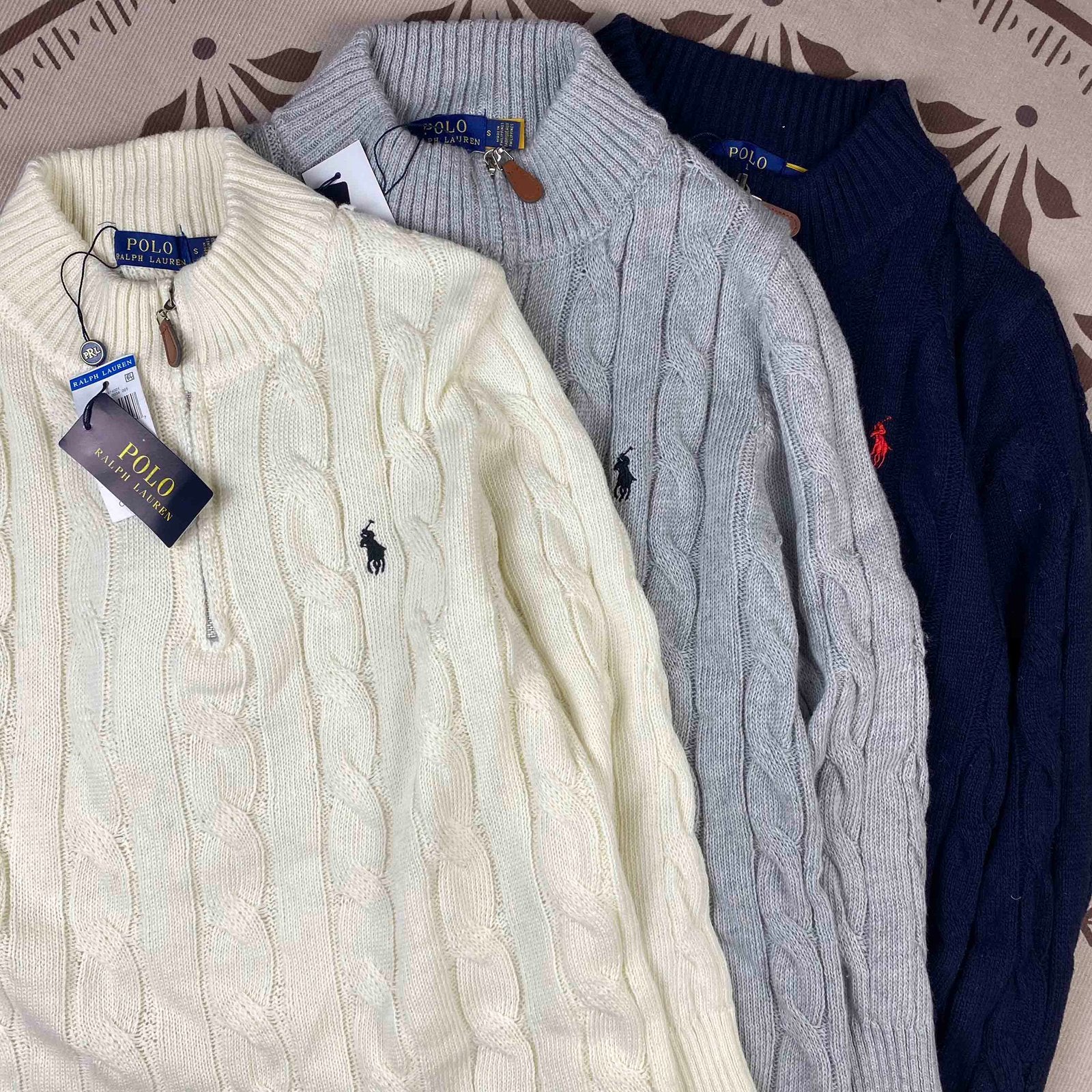 Ralph Lauren Trui met Rits | Nieuw, Ophalen, Nieuw, Overige maten, Ralph Lauren