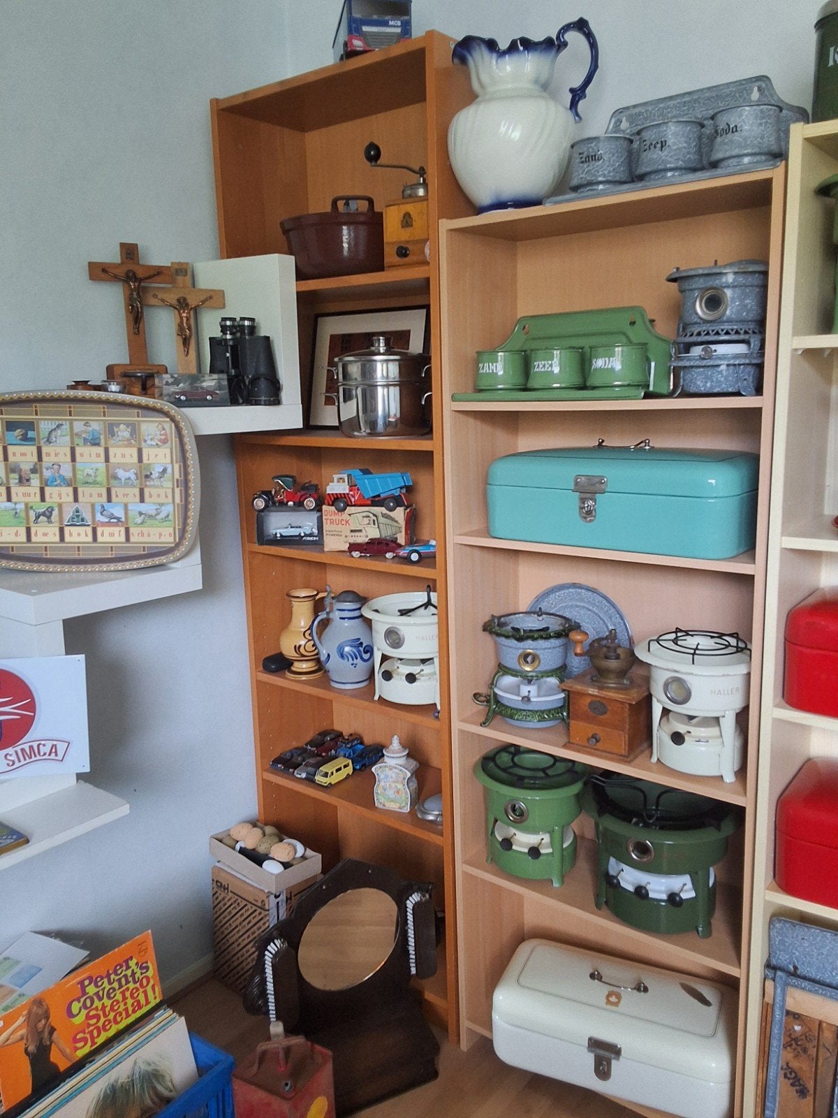Origineel EMAILLE  ÉN HEEL VÉÉL MÉÉR in originele staat., Ophalen of Verzenden