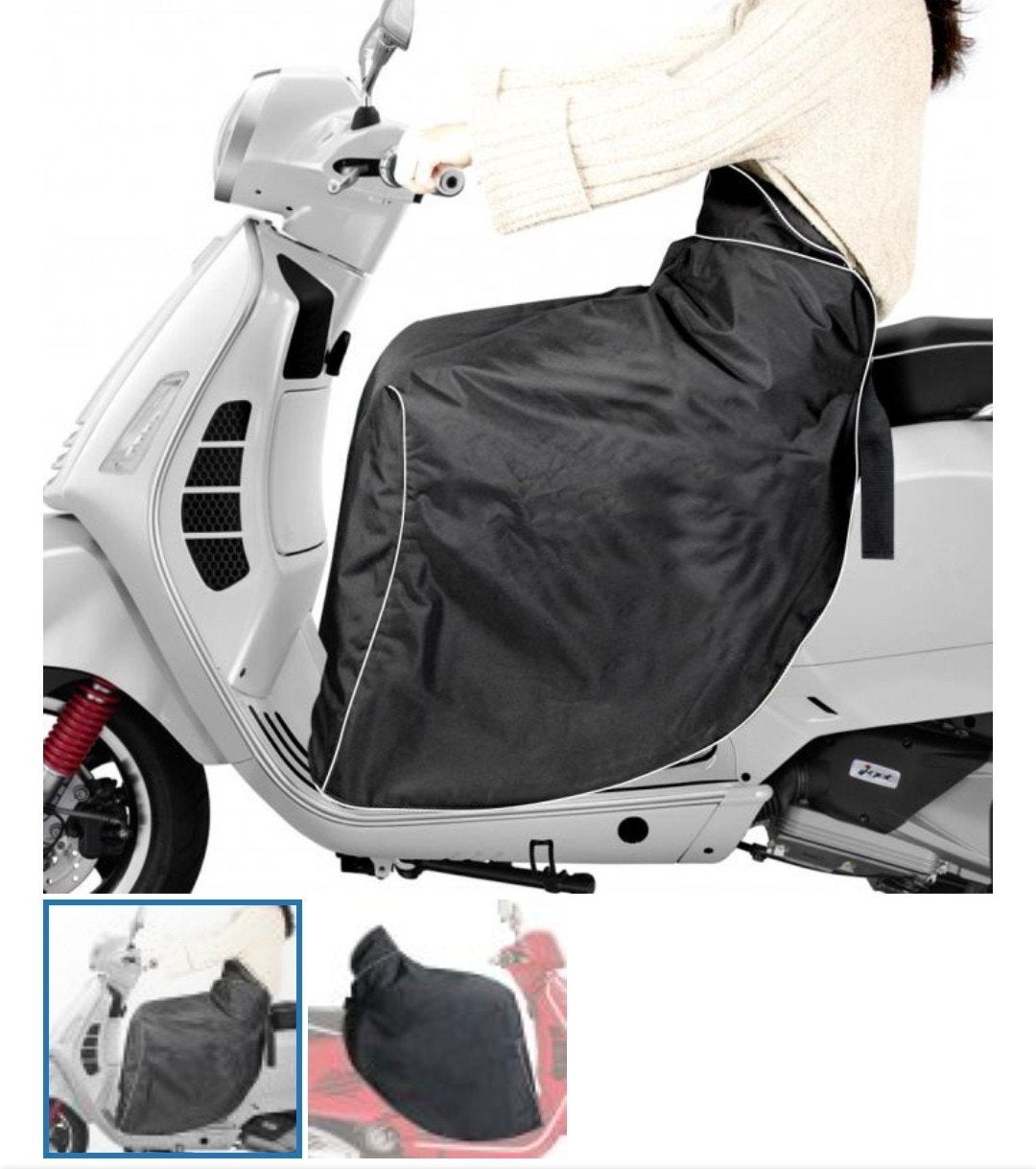 Beenkleed Scooter - Universeel Zwart, Fietsen en Brommers, Ophalen of Verzenden, Nieuw