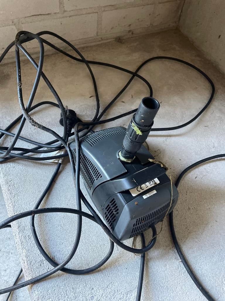 Jebao PF-1500 Dompelpomp - 20W, 220-240V, Ophalen, Gebruikt, Elektrisch, Dompelpomp