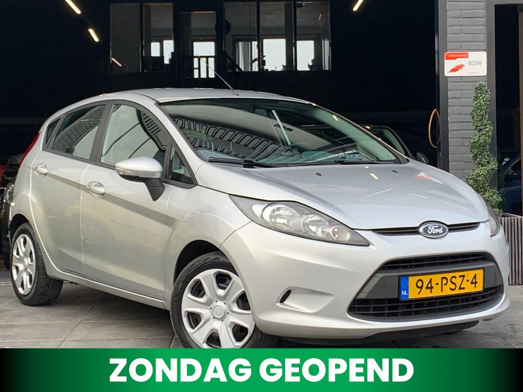 Ford Fiesta 1.25 Limited|APK|NAP|5 Deuren|Airco|Aux, Auto's, Voorwielaandrijving, Euro 5, Stof, 4 cilinders