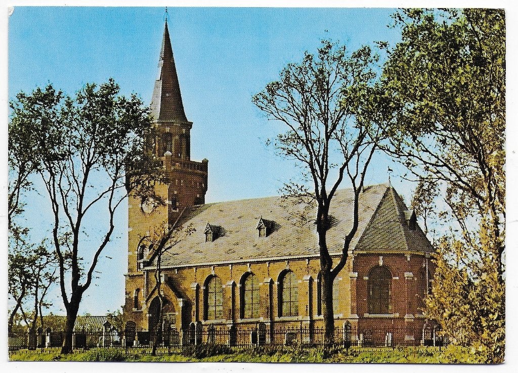 Zurich Ned Herv Kerk Ongelopen Ansichtkaart ( B8205), Ophalen of Verzenden, 1980 tot heden, Ongelopen