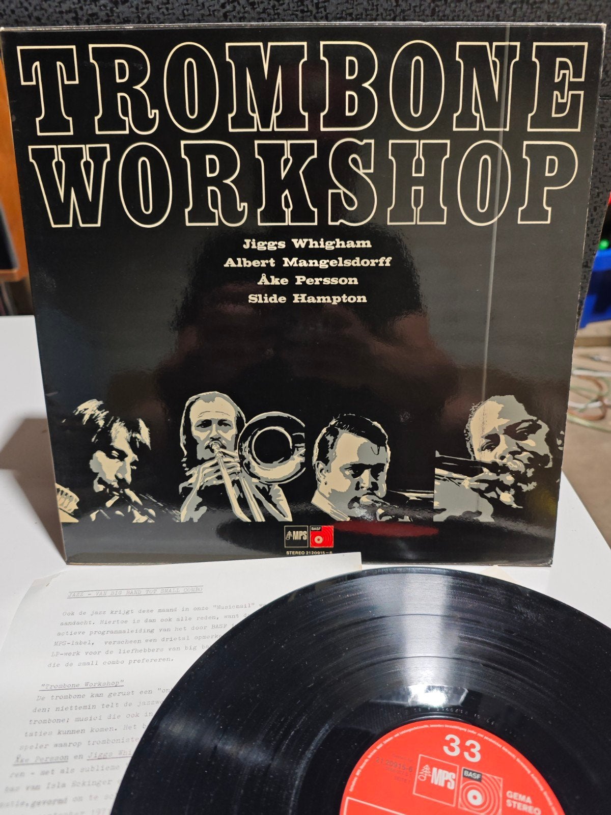 Trombone Workshop, Ophalen of Verzenden, Zo goed als nieuw, Overige formaten, Jazz