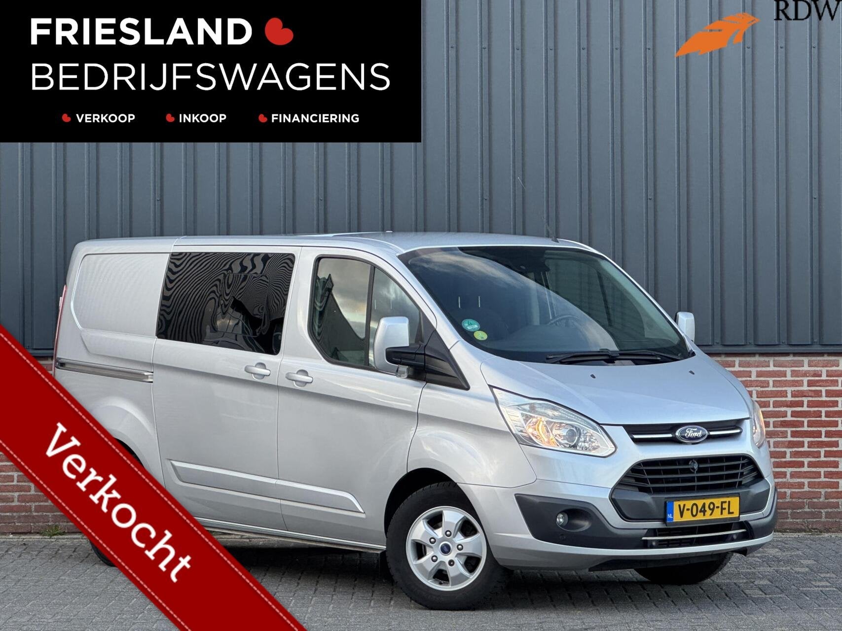 Ford Transit Custom MARGE 290 2.0 TDCI 170pk Sport Dubbele C, Auto's, Voorwielaandrijving, Stof, 4 cilinders, 1926 kg
