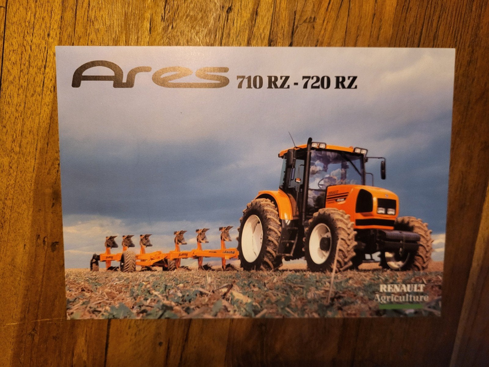 tractor folder Renault 710 RZ 720 RZ, Ophalen of Verzenden, Zo goed als nieuw