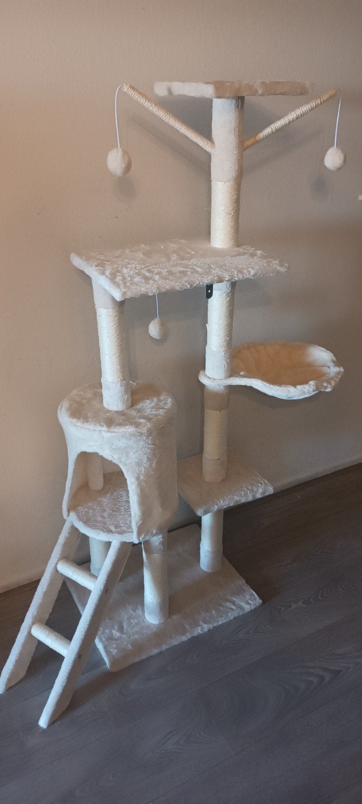 Krabpaal beige NIEUW, Dieren en Toebehoren, Ophalen, Nieuw, Krabpaal