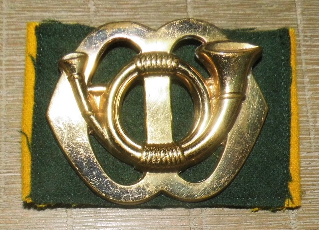 Baret embleem Garderegiment Grenadiers en Jagers, Jagers, Verzamelen, Verzenden, Landmacht, Nederland, Embleem of Badge