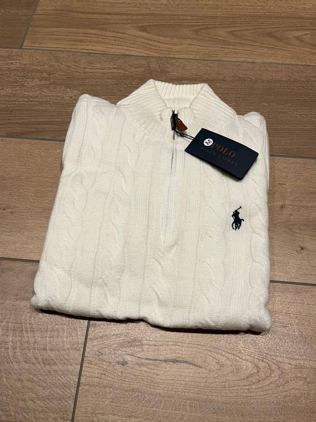 Ralph Lauren Quarter Zip - Nieuw met label, Ophalen of Verzenden, Nieuw, Maat 48/50 (M), Wit