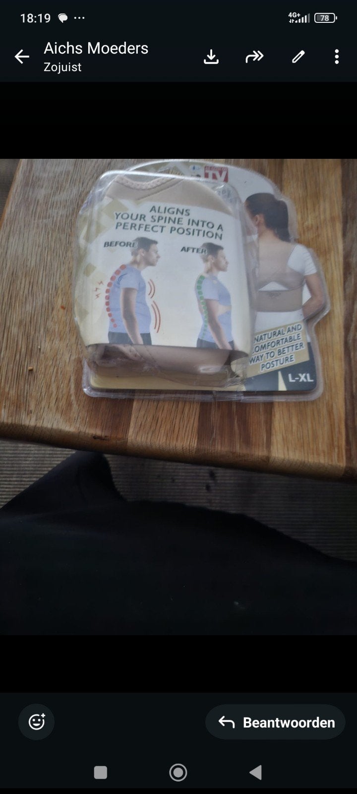 Houding Corrector L-XL - Verbeter je Postuur, Ophalen of Verzenden