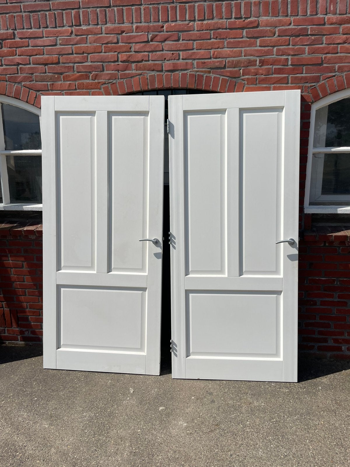 2 paneel deuren, binnendeuren 211x93x4, Ophalen, Zo goed als nieuw, Binnendeur, 200 tot 215 cm