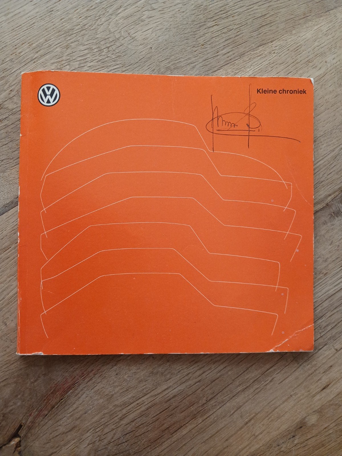 VW volkswagen boekje kleine chroniek 1934 tm 1978, Ophalen, Gelezen, Volkswagen