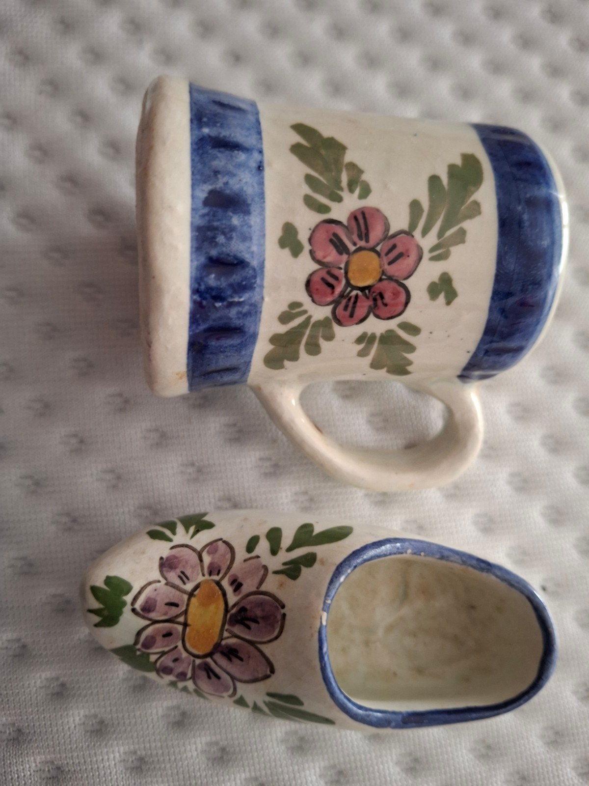 Delft/ klompje en pulletje, Ophalen
