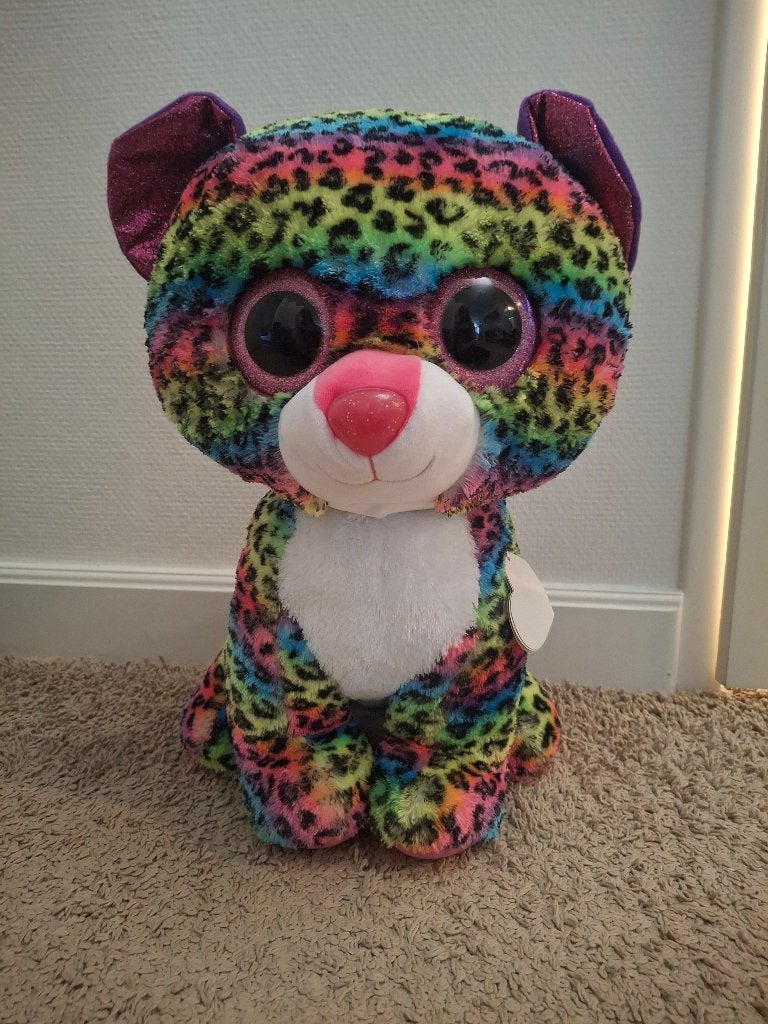 Grote Ty beanie boo knuffel ~ 40 cm - Dotty, Overige karakters, Ophalen of Verzenden, Zo goed als nieuw, Meerkleurig