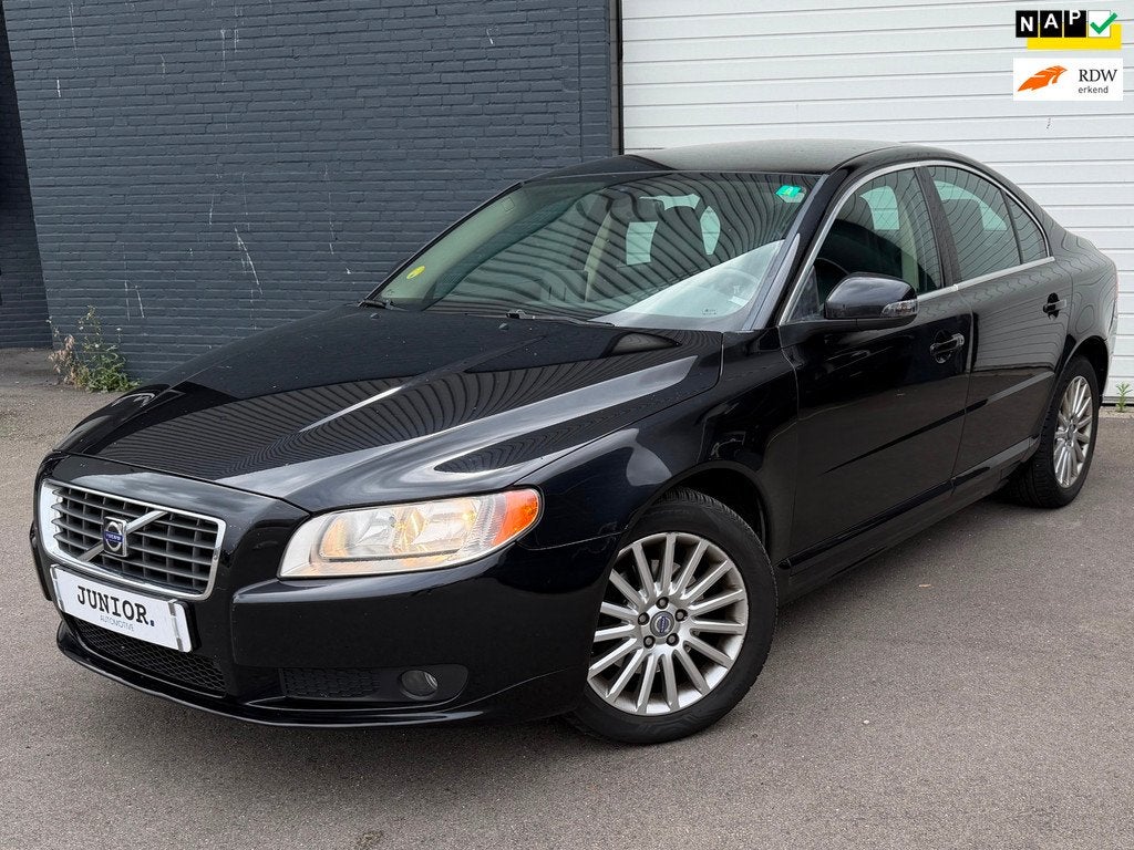 Volvo S80 2.5 T Summum AUTOMAAT/RIEMVERVANGEN/LEDER/VOLONDER, Auto's, Volvo, Bedrijf, Te koop, S80, ABS, Airbags, Airconditioning