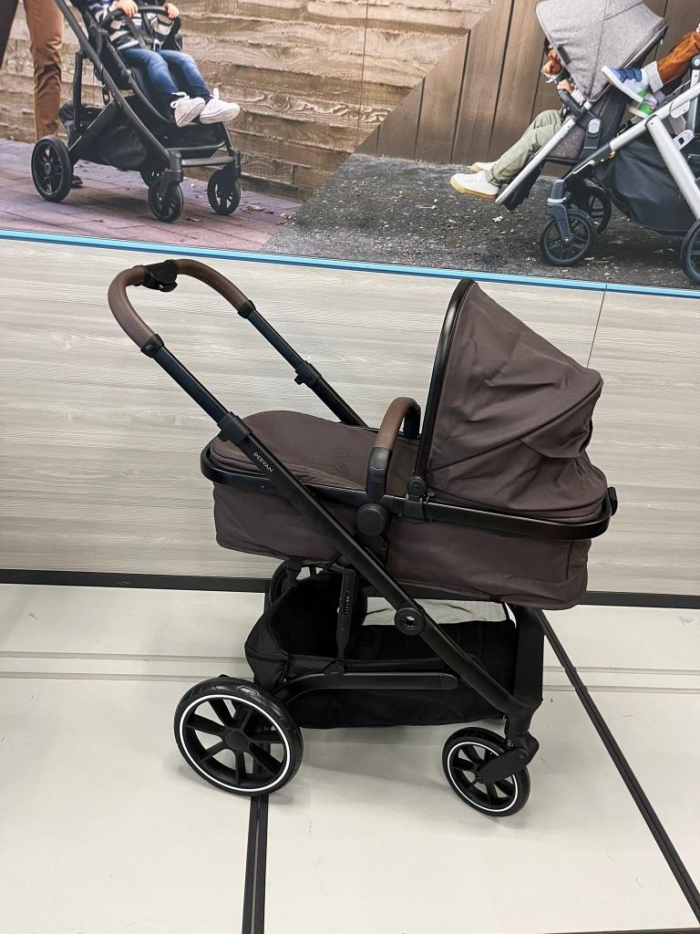 Noa 3-in-1 Kinderwagen Chocolate Brown, Ophalen of Verzenden, Nieuw, Verstelbare rugleuning