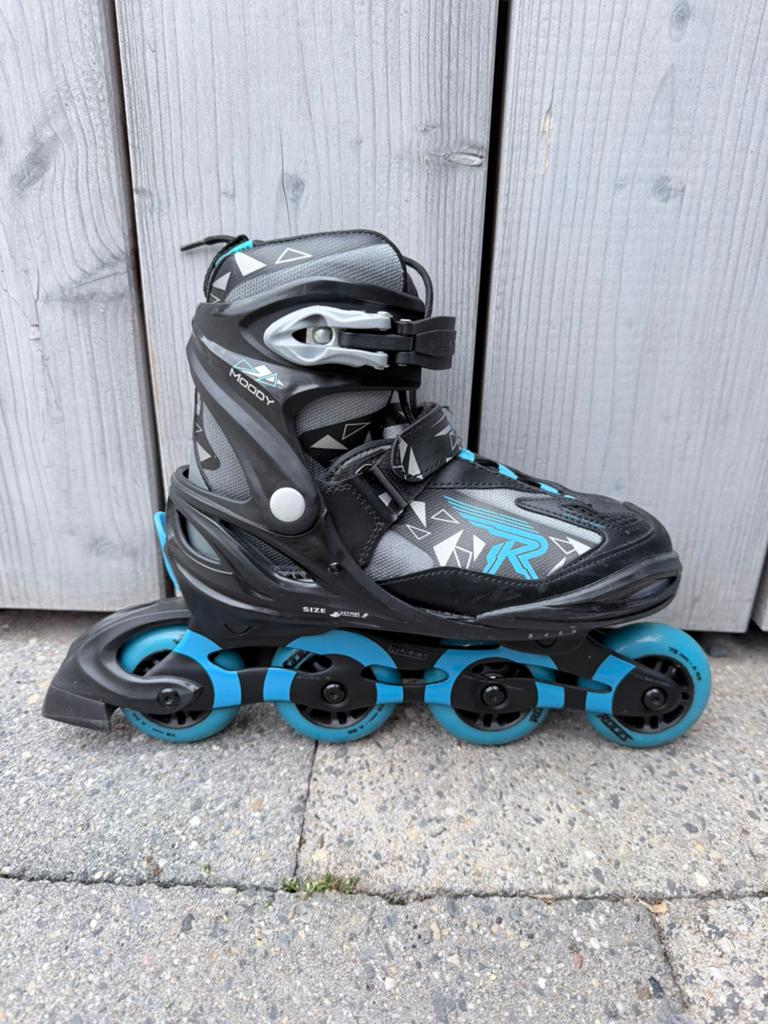 Roces Inline Skates maat 36-40 Blauw - perfecte staat, Sport en Fitness, Verstelbaar, Ophalen of Verzenden, Zo goed als nieuw