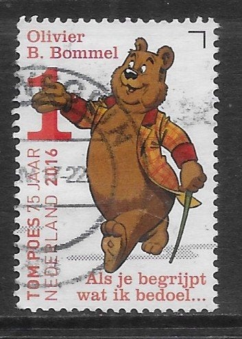 2016, Tom Poes 75, Olivier B Bommel [3427] (K0415), Postzegels en Munten, Ophalen of Verzenden