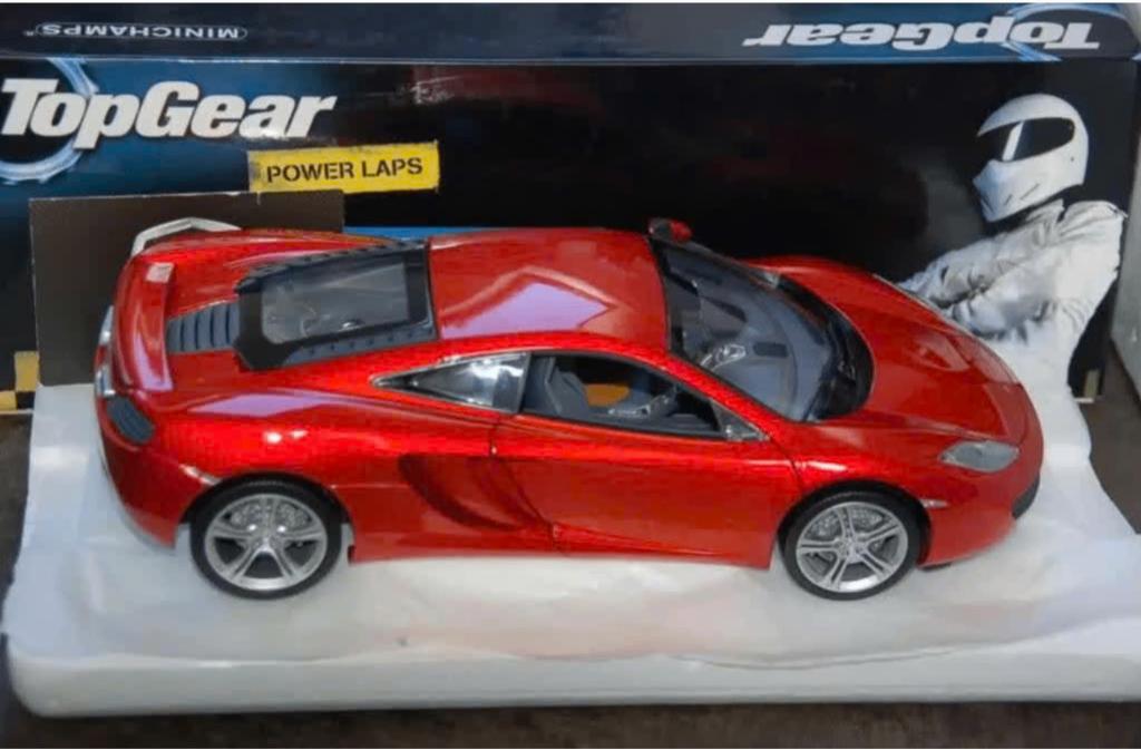 1:18 MCLAREN MP4 12C Top Gear Minichamps see info WRH, Verzenden, Zo goed als nieuw, Auto, MiniChamps