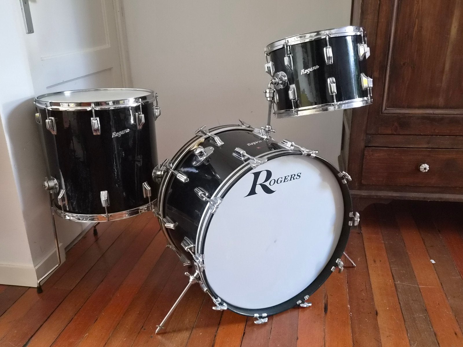 1960's Roger Powertone scriptlogo, Ophalen, Gebruikt, Overige merken